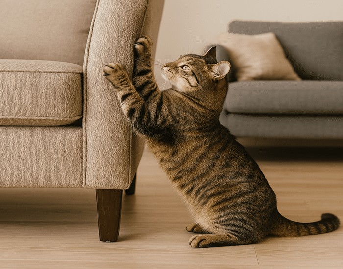 How toTrain Your Cat to Stop Scratching Furniture